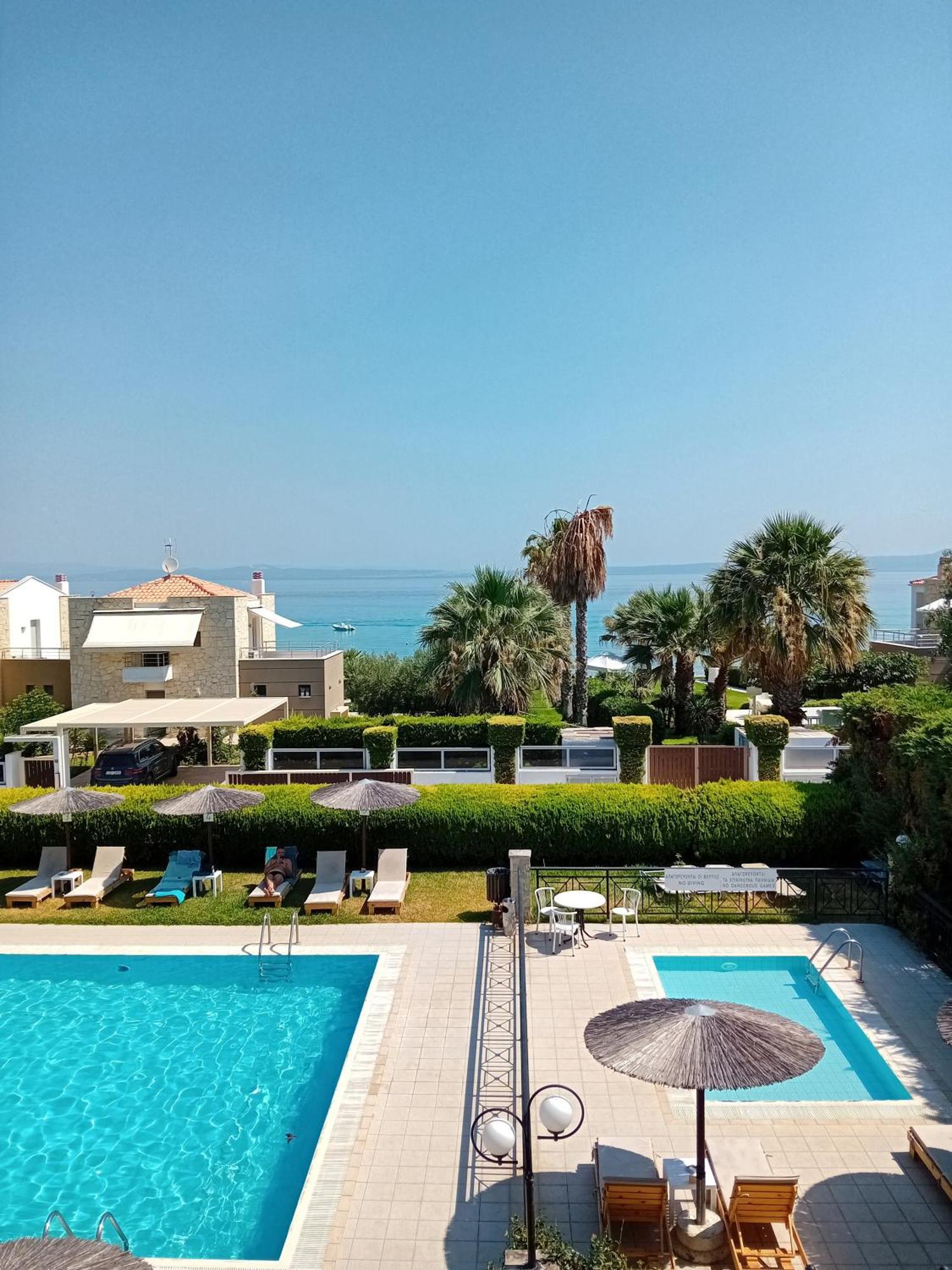 Golden Residence Family Resort Pefkochori Dış mekan fotoğraf
