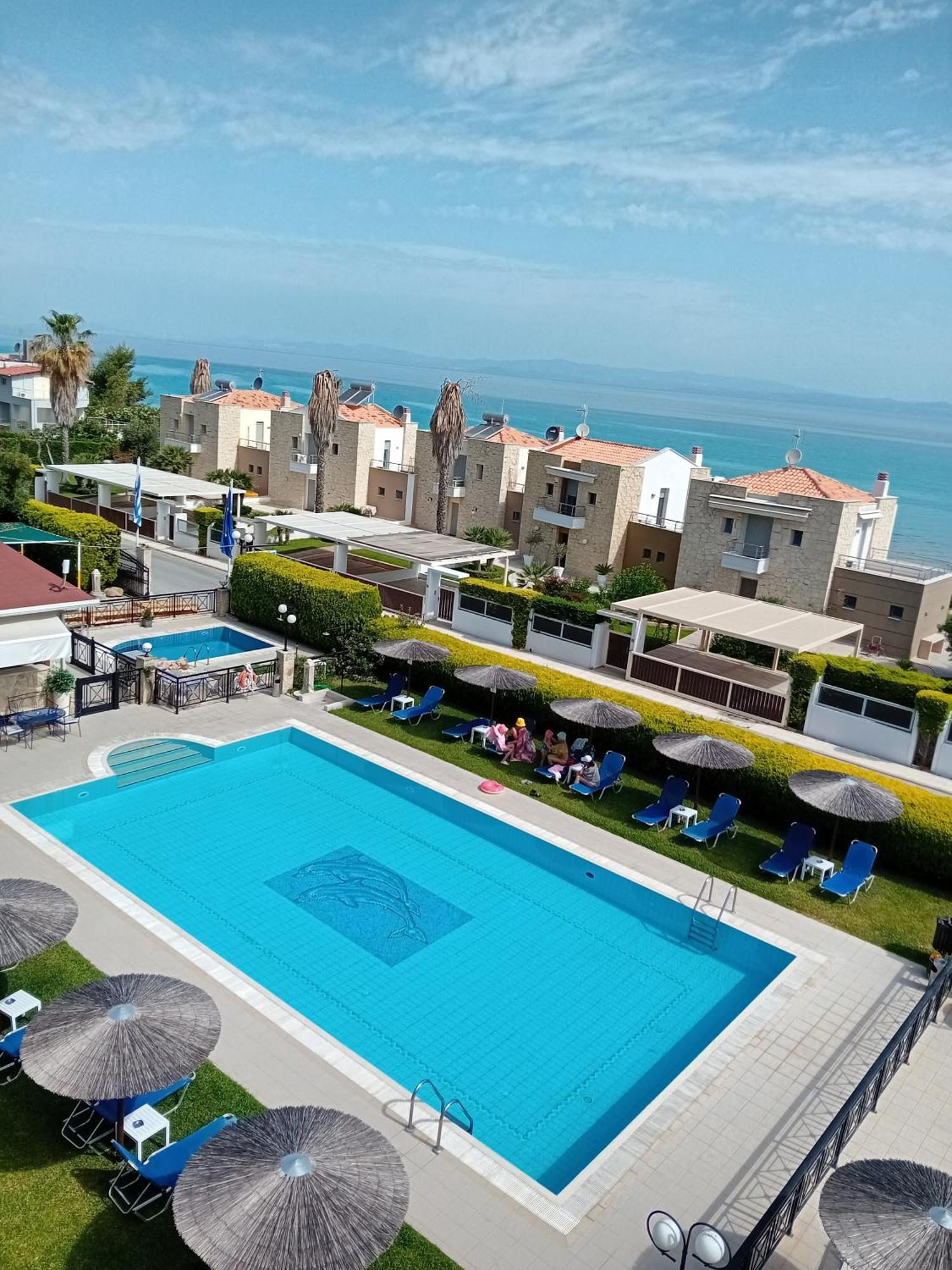 Golden Residence Family Resort Pefkochori Dış mekan fotoğraf